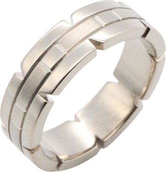 Cartier White Gold White Gold (18K) Band Ring (Pre-Owned)
