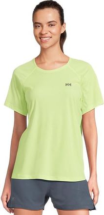 Helly Hansen Trail Short Sleeve T-Shirt Womens Clothing Green 1 : XL, Polyester