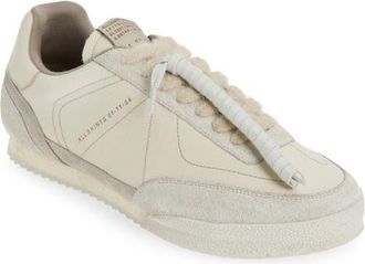 AllSaints Harri Low Top Sneaker in Chalk White/White at Nordstrom, Size 10