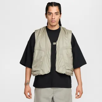 Nike Mens Tech Woven Vest in Green | HM4262-320