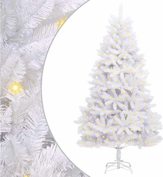 vidaXL &Aacute;rbol De Navidad Artificial Con 300 Led 240 Cm Pvc Y Metal Vidaxl