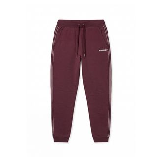 Freddy Jogger donna con bande perlate e fondo a polsino