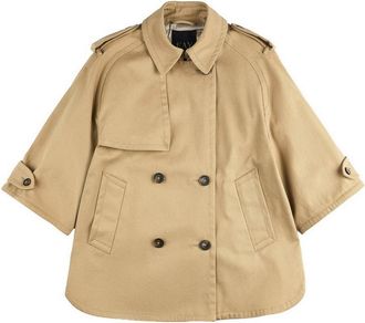 Fay Short-Sleeve Double-Breasted Trench