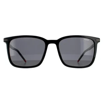 HUGO BOSS Hugo van Hugo Boss Zonnenbril Hg 1168/s Oit Ir Black Red Gold Gray