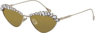 Swarovski Womens Sk7009 55Mm Sunglasses