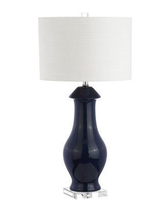 Jonathan Y Designs Jonathan Y Liberty 31In Ceramiccrystal Led Table Lamp