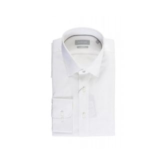 Michael Kors Formal Shirt - Heren - Zakelijke Overhemden - Wit - 4XL - Leer - Overhemden