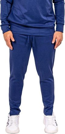 Maceoo Marthyr Ribbed Performance Joggers in Blue at Nordstrom, Size Xx-Large