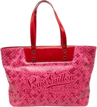 Louis Vuitton Pre-owned Tote Bags, female, Pink, Size: ONE SIZE Pre-owned Cosmic Blossom PM