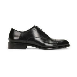 Kazar Zwarte oxford schoenen voor heren - Heren - Nette schoenen - Zwart - 42 EU - Leer - Schoenen