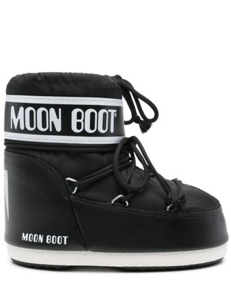 Moon Boot Black Icon Low Snow Boots