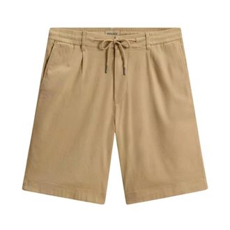 Woolrich Casual Shorts, male, Beige, Size: M Linen Blend Milton Short GD