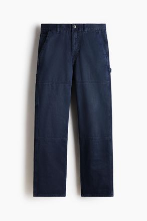 H&M Carpenterhose in Regular Fit - Blue