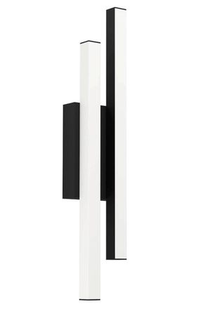 Eglo Eglo Serricella Metal Integrated LED IP55 Outdoor Wall Light in Black