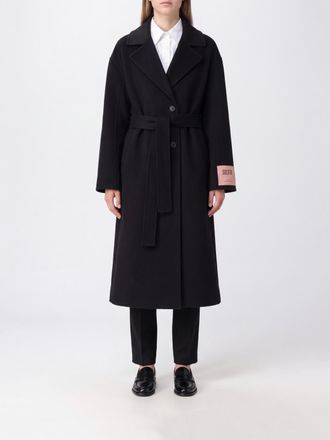 SOLOTRE Coat Woman color Black