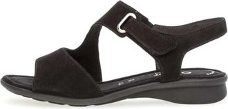 Gabor Schoenen, Dames, Zwart, 38 EU, Leer, Florenz Sandal