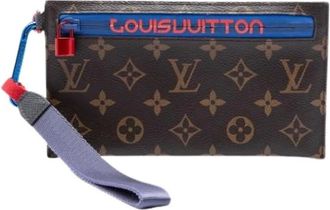 Louis Vuitton Pre-owned Monogram Canvas Clutch - - Pre-owned - Donna - Marrone - ONE SIZE