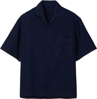Jacquemus Pyjama Denim Shirt - Heren - Spijkeroverhemden - Blauw - XL - Denim - Overhemden