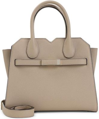 Valextra Beige Milano Mini Satchel