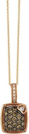 Le Vian 14K Rose Gold 0.74 Ct. Tw. Diamond Pendant