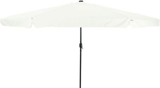 vidaXL Parasol De Jard&iacute;n Blanco, Negro 395 X 395 X 245 Cm Vidaxl