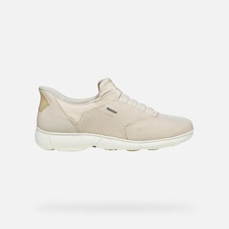 Geox Scarpe Nebula 2.0 Plus Donna Oro Chiaro/bianco Latte