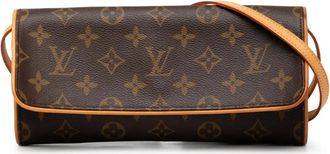Louis Vuitton 2004 Pochette Twin GM crossbodytas - Bruin