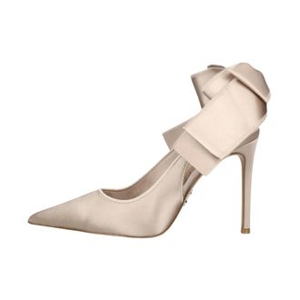 Steve Madden Schoenen, Dames, Beige, 42 EU, Leer, Teacup Slingbacks
