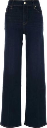 Frame Denim Le Palazzo broek met wijde pijpen - Blauw