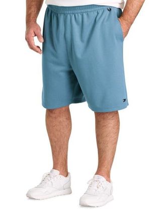 Reebok Big & Tall Supersoft 24/7 Shorts in Warped Blue at Nordstrom, Size 1X Big