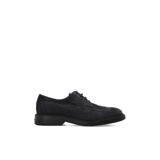 Hogan Bucature Derby - Heren - Veterschoenen - Blauw - 45 EU - Leer - Schoenen