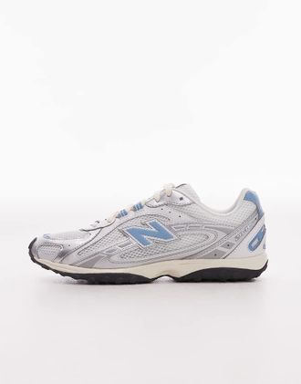 New Balance 204L - Sneakers unisex bianche e blu-Bianco