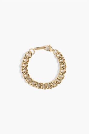 Marrin Costello Womens Queens Cuban Link Bracelet In Gold