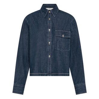 Seventy Denim Jackets, female, Blue, Size: XS Camicia