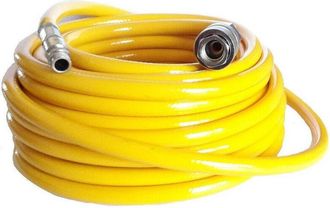 Trade Shop Trade Shop - Tubo Aria Compressa In Pvc 18 Metri Flessibile Per Compressore Innesto Rapido