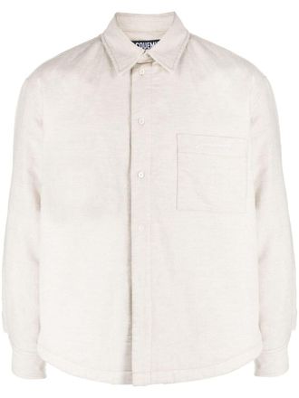 Jacquemus Camicia La Chemise Boulanger - Toni neutri