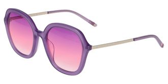 Benetton 7039 764 Womens Sunglasses Purple Size 54