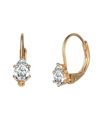 Genevive 14K Over Silver Earrings