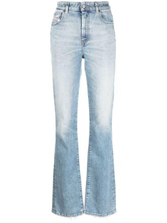 Diesel Jeans svasati a vita alta - Blu