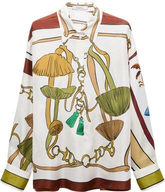 Dorothee Schumacher Cosmic Funghi Blouse - Dames - Overhemden - Veelkleurig - S - Overhemden