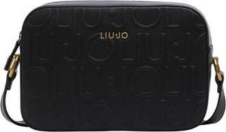 Liu Jo Manh Cross Over - Dames - Schoudertassen - Zwart - ONE Size - Leer - Tassen