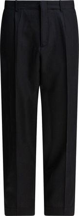 Our Legacy Wool Chino Pants Trousers Nero-Uomo