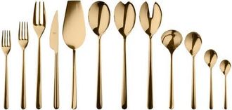 Mepra Linea Flatware Set - 67 Pieces in Gold at Nordstrom