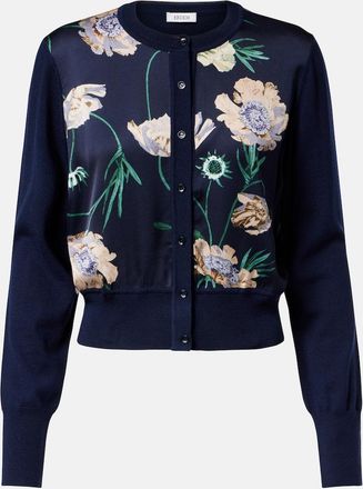 Erdem Floral wool cardigan