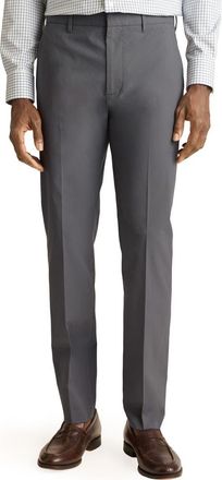 Bonobos Weekday Warrior Slim Fit Stripe Dress Pants in Tuesday Grey Fine Stripe at Nordstrom, Size 30 X 30