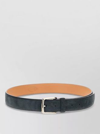 Tod's suede finish adjustable length leather belt