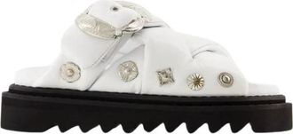 Toga Archives Aj 1317 Sandalen - Dames - Sandalen - Wit - 36 EU - Leer - Schoenen