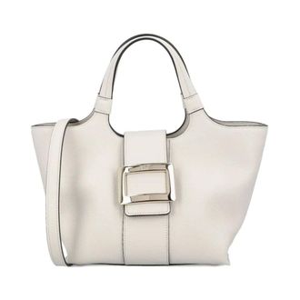 Roger Vivier Tote Bags, female, Gray, Size: ONE SIZE Belle Vivier Shopping Mini