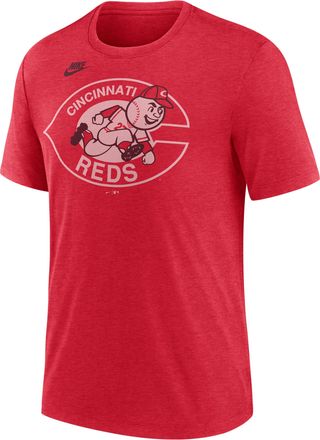 Nike Cincinnati Reds Cooperstown Logo Nike Mens MLB T-Shirt in Red | NJFDEX48R75-70U