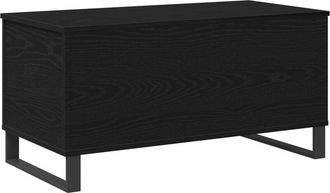 vidaXL Vidaxl - Coffee Table Black oak 90 x 44.5 x 45 cm Engineered wood